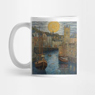 Penzance Folk Art Scene Mug